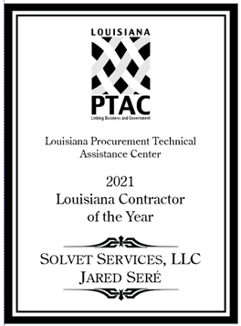 LA PTAC Contractor of the Year Solvet